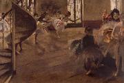 Edgar Degas Balletrepetitie Germany oil painting artist